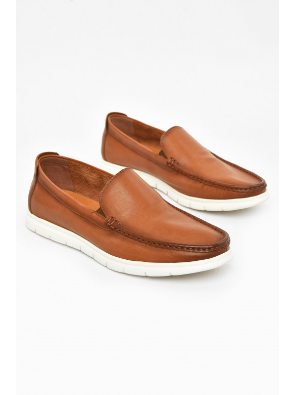 Туфли мужские светло-коричневого цвета 745 211085C