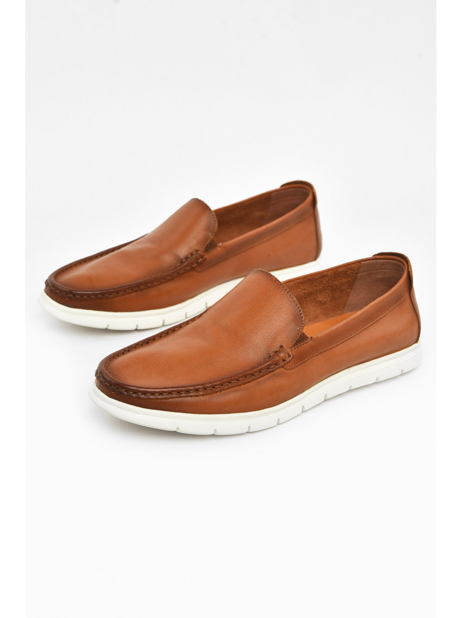 Туфли мужские светло-коричневого цвета 745 211085C