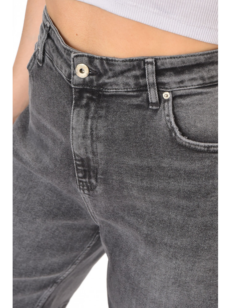 Шорты женские джинсовые серого цвета 5461-1 211091C