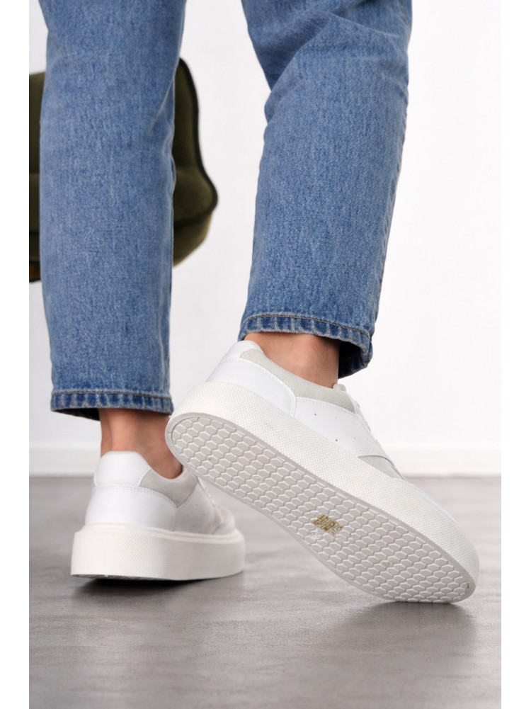 Кроссовки женские белого цвета Уценка 2024-26-2 211094C