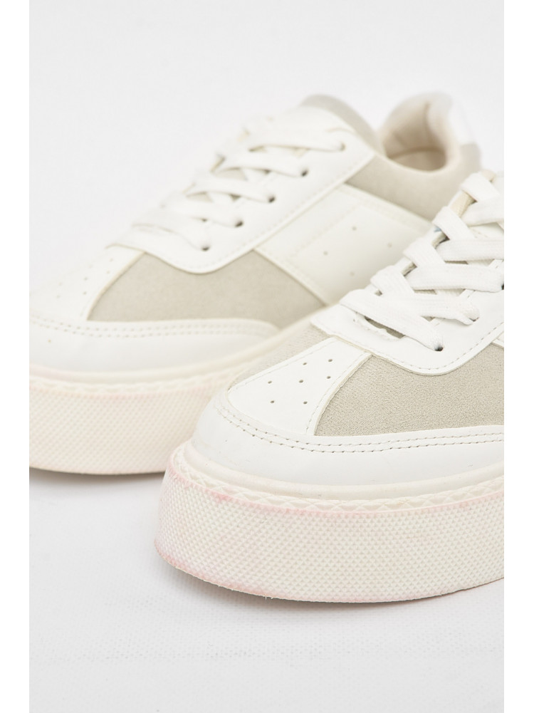 Кроссовки женские белого цвета Уценка 2024-26-2 211094C