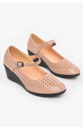 Туфлі жіночі бежевого кольору Уцінка 02-3с 211096C