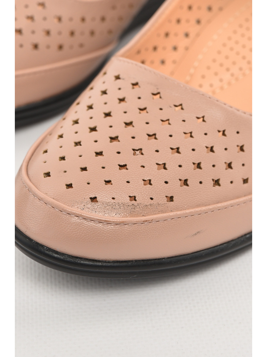 Туфлі жіночі бежевого кольору Уцінка 02-3с 211096C