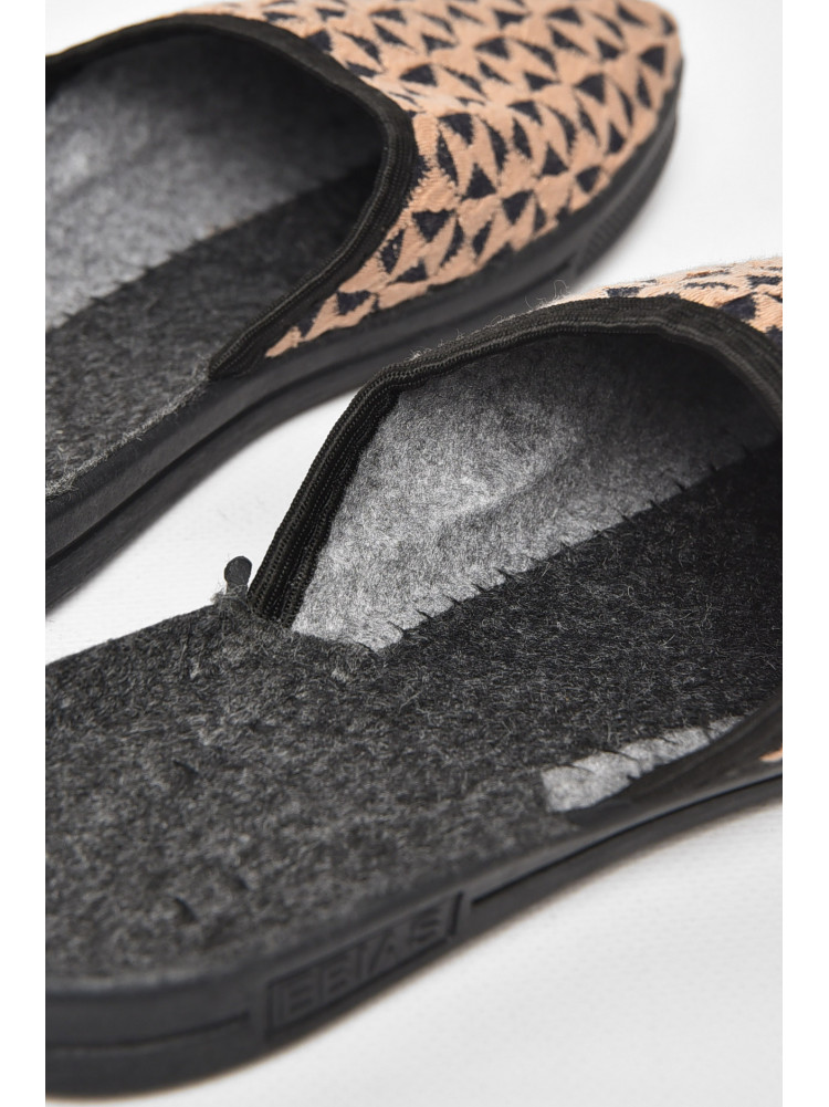 Тапочки женские бежевого цвета Ебіас асорті 211111C