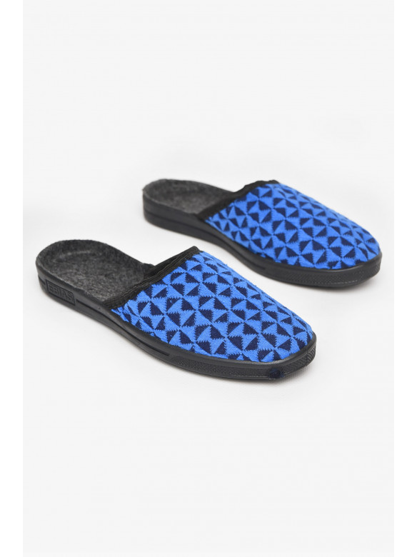 Тапочки женские синего цвета Ебіас асорті 211113C