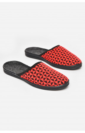 Тапочки женские красного цвета Ебіас асорті 211114C