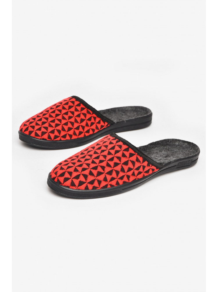 Тапочки женские красного цвета Ебіас асорті 211114C