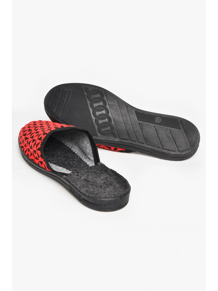 Тапочки женские красного цвета Ебіас асорті 211114C