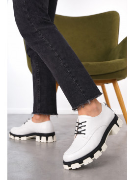 Лофери жіночі білого кольору TD222-26 211123C