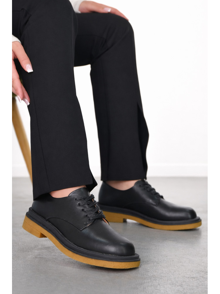 Лоферы женские черного цвета TD217-1 211125C