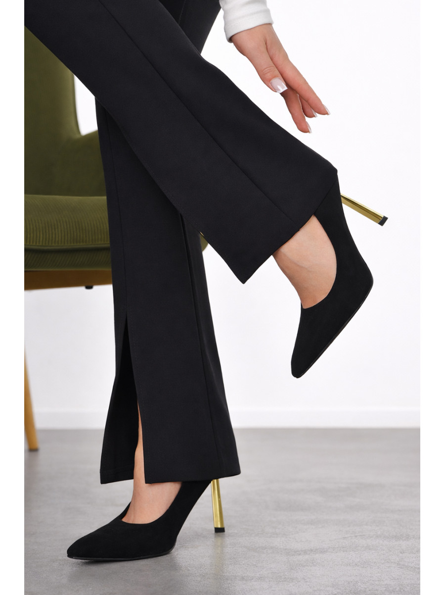 Туфли женские черного цвета WT31-2 211127C