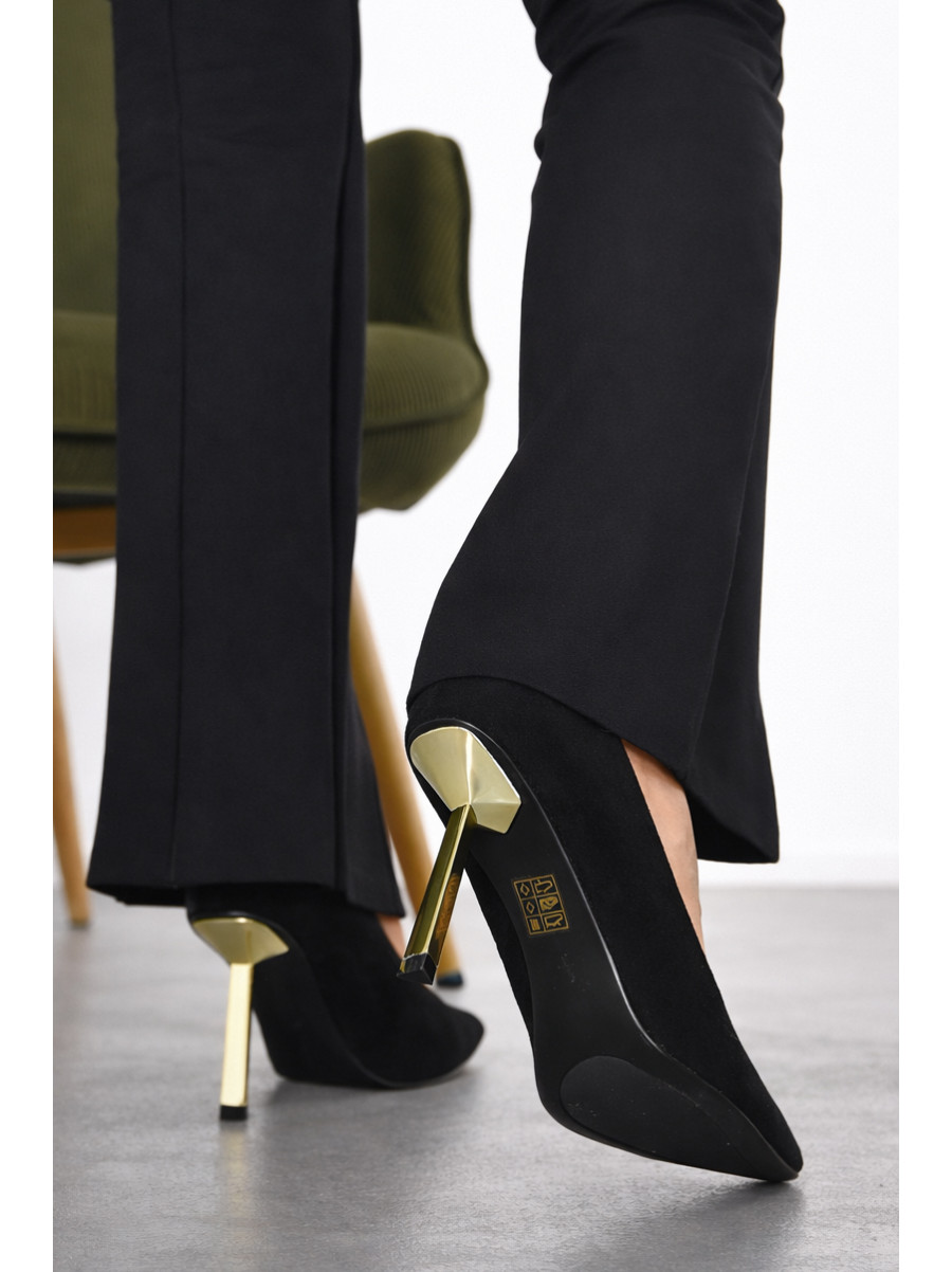 Туфли женские черного цвета WT31-2 211127C