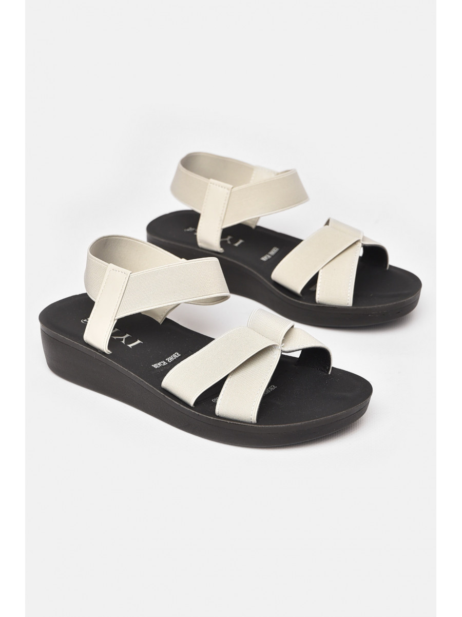 Босоножки женские серого цвета С31-2 211132C