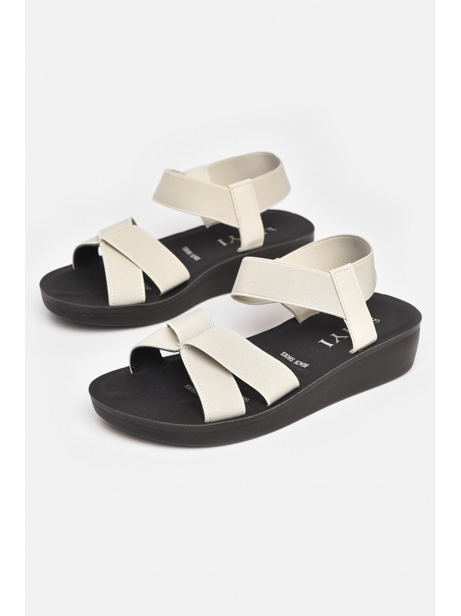 Босоножки женские серого цвета С31-2 211132C