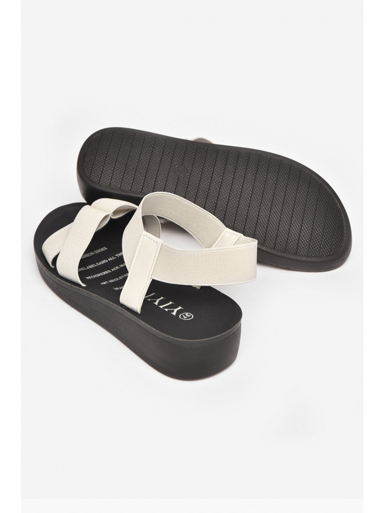 Босоножки женские серого цвета С31-2 211132C