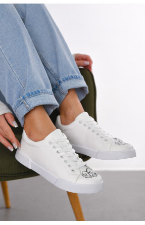 Кроссовки женские белого цвета 533-698 211144C Кроссовки женские белого цвета 533-698 211144C