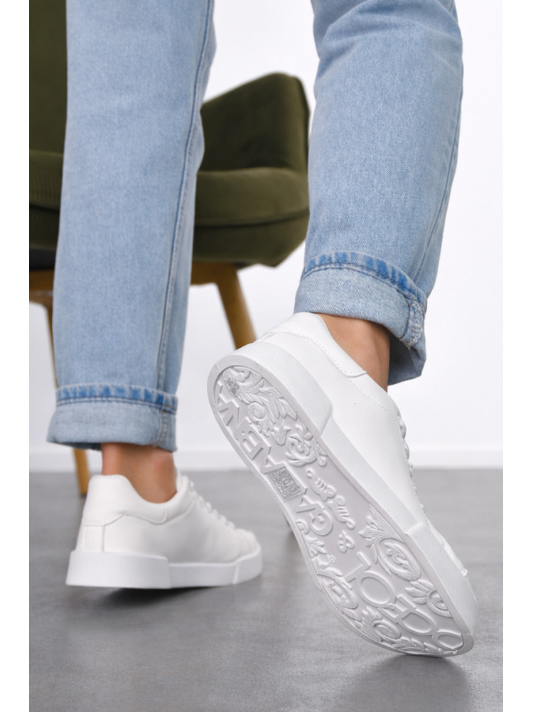 Кроссовки женские белого цвета 533-698 211144C