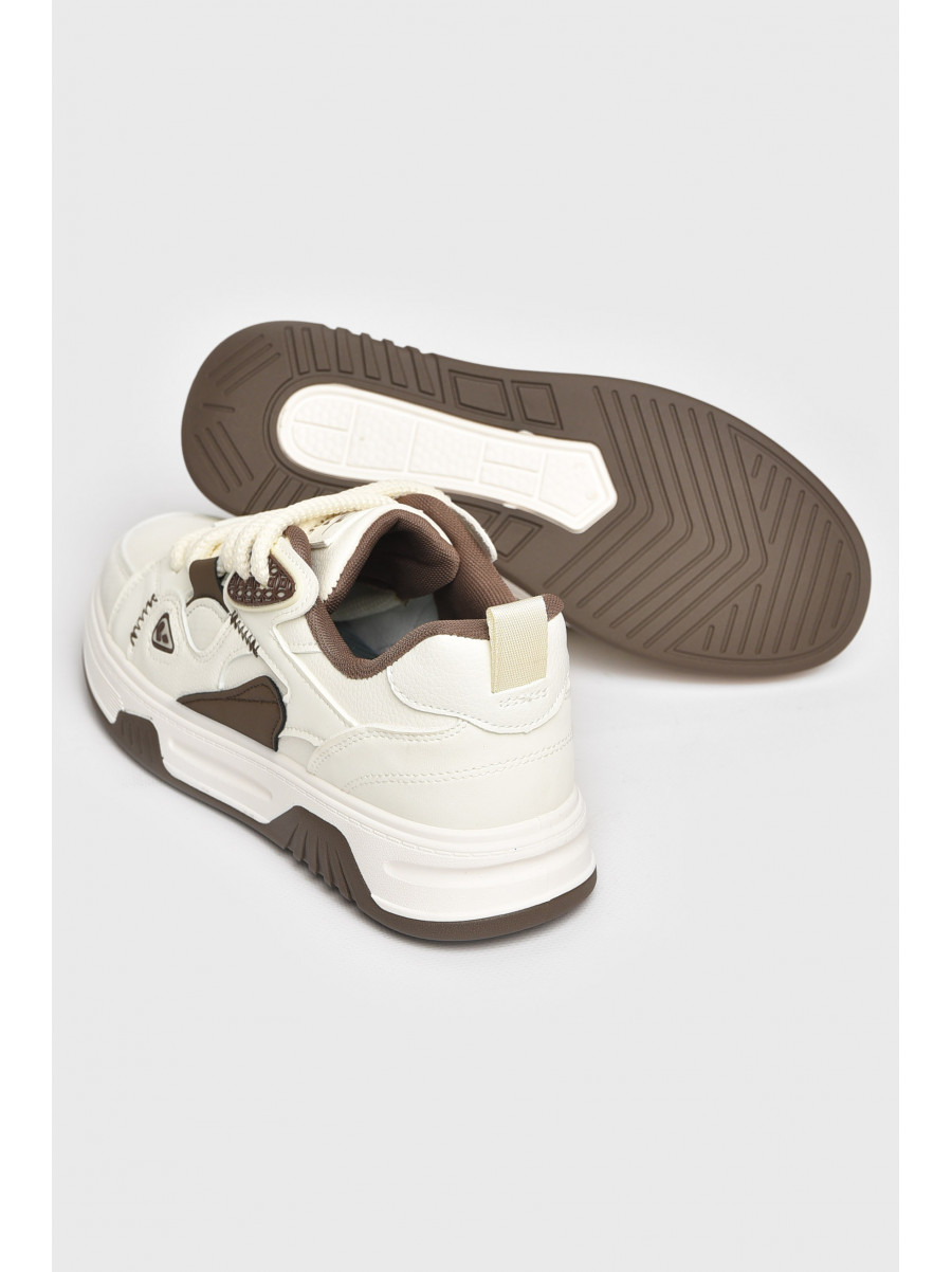 Кроссовки мужские белого цвета на шнуровке нк89-2 211151C