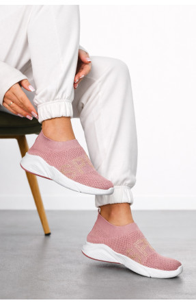 Мокасины женские пудрового цвета н52-3 211156C Мокасины женские пудрового цвета н52-3 211156C