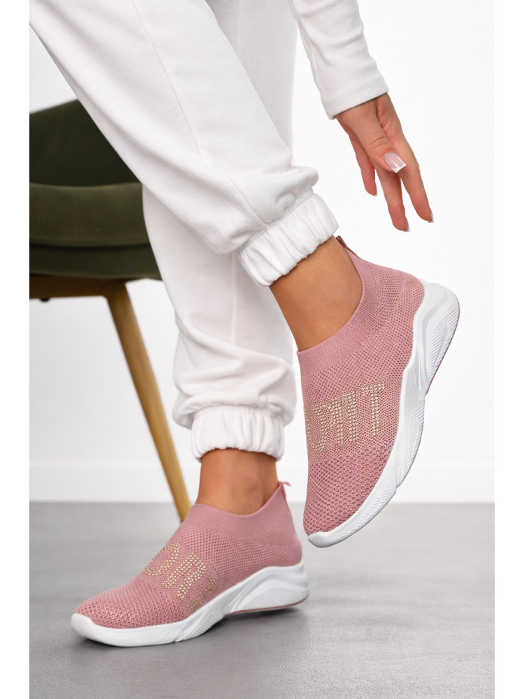 Мокасины женские пудрового цвета н52-3 211156C