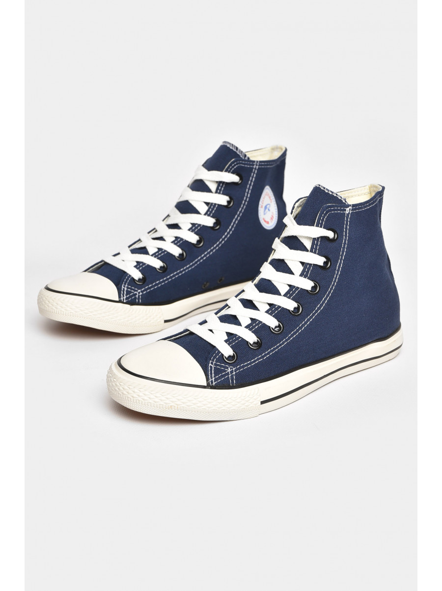 Кеды мужские синего цвета текстиль 8257 211171C