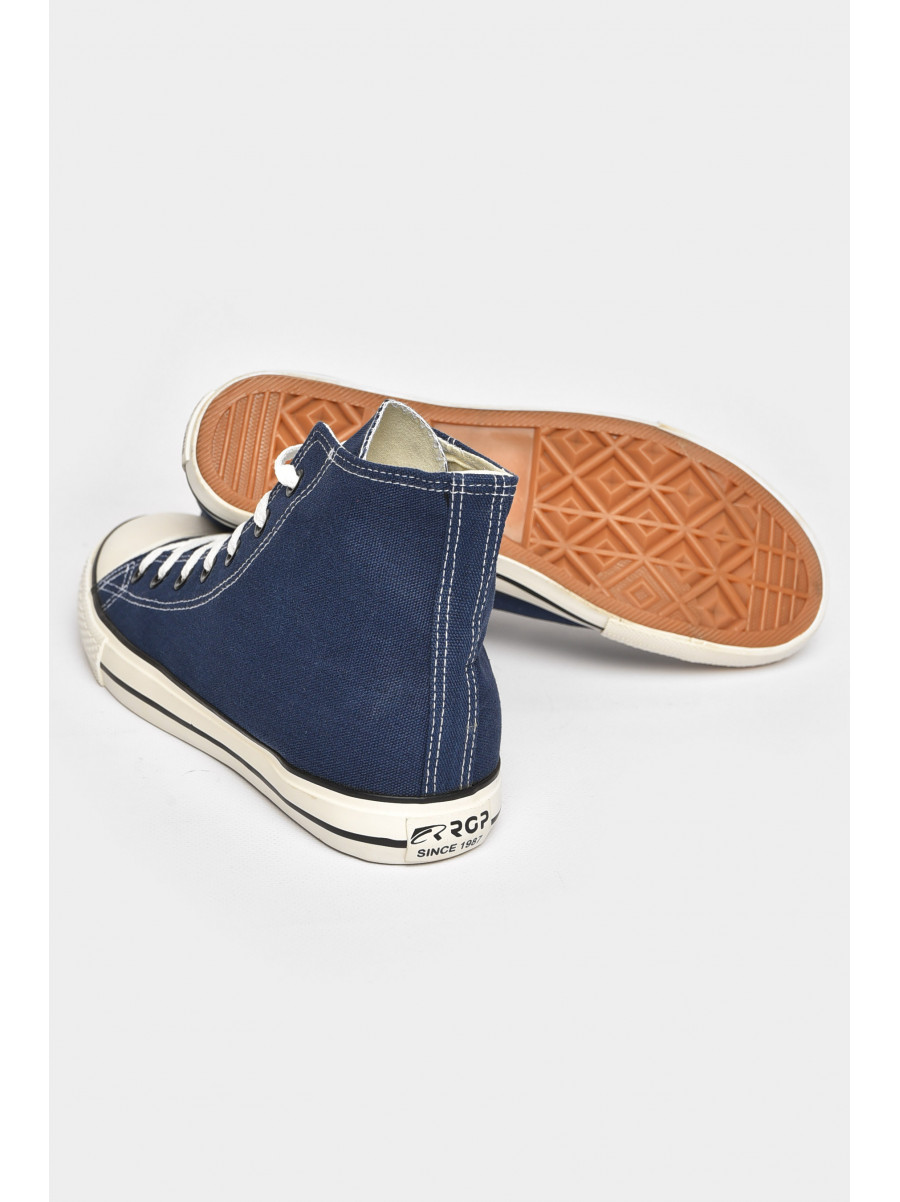 Кеды мужские синего цвета текстиль 8257 211171C