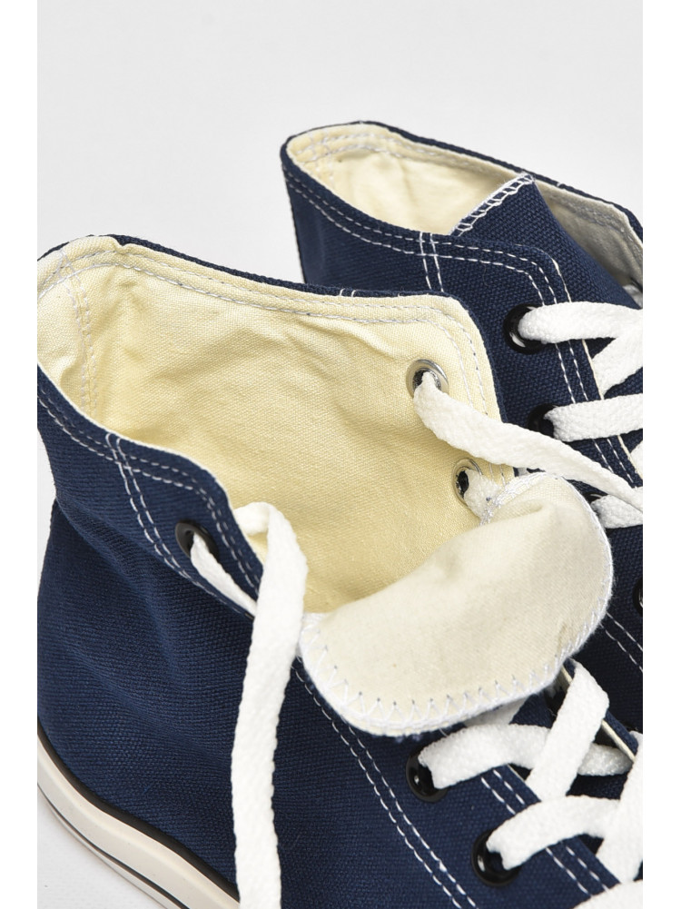 Кеды мужские синего цвета текстиль 8257 211171C