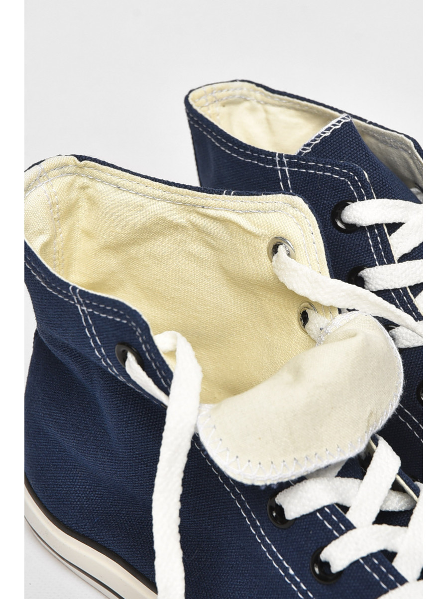 Кеды мужские синего цвета текстиль 8257 211171C