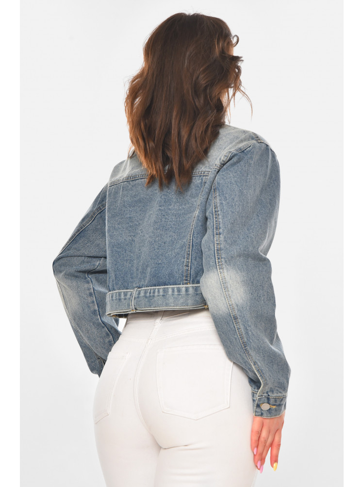 Куртка женская джинсовая голубого цвета 2301 211196C