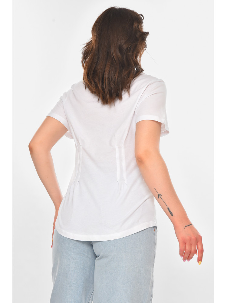 Футболка женская белого цвета 211199C