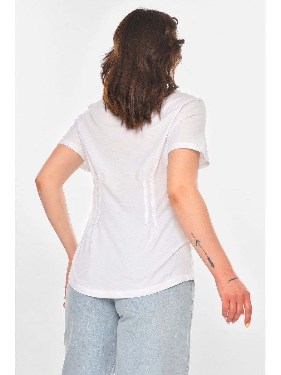 Футболка женская белого цвета 211199C