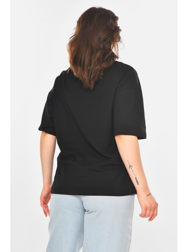 Футболка женская черного цвета 211203C