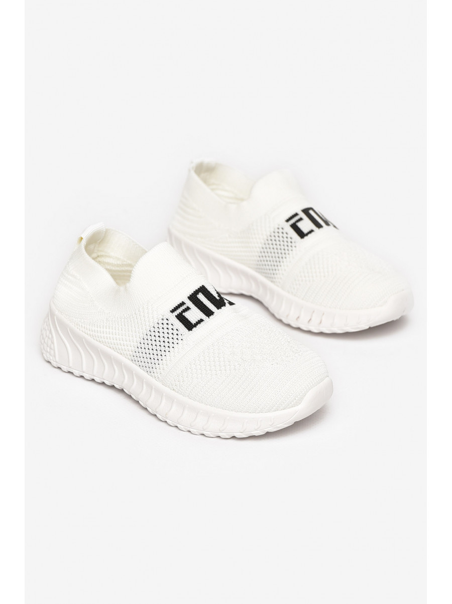 Кроссовки детские белого цвета 6258-6 211207C