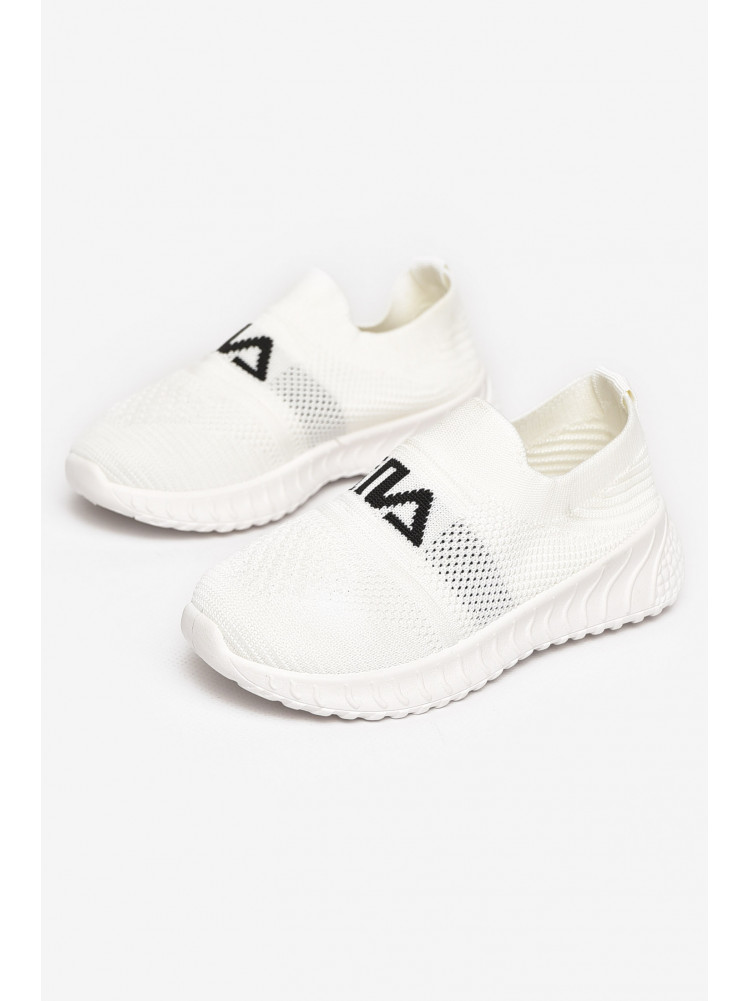 Кроссовки детские белого цвета 6258-6 211207C