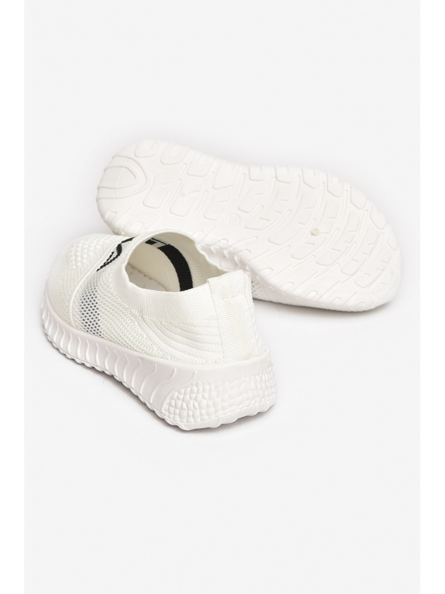 Кроссовки детские белого цвета 6258-6 211207C