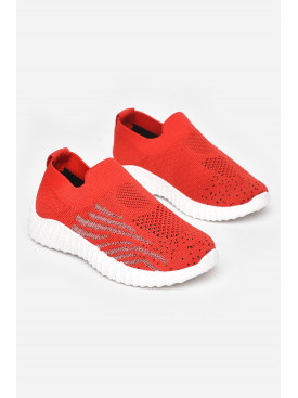 Кроссовки детские красного цвета 5326-1 211209C