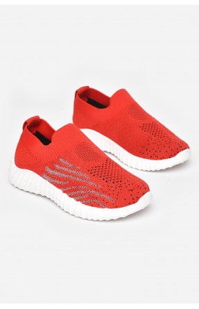 Кроссовки детские красного цвета 5326-1 211209C