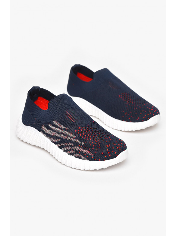 Кроссовки детские синего цвета 5326-1 211212C