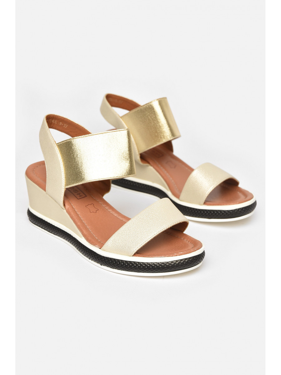 Босоножки женские бежевого цвета 995-L-3 211218C