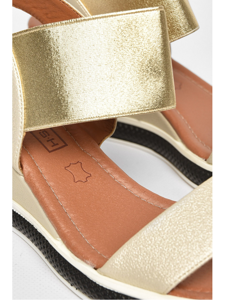 Босоножки женские бежевого цвета 995-L-3 211218C