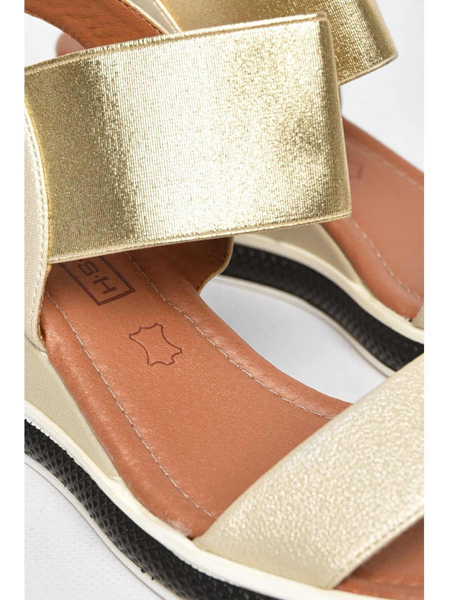 Босоножки женские бежевого цвета 995-L-3 211218C