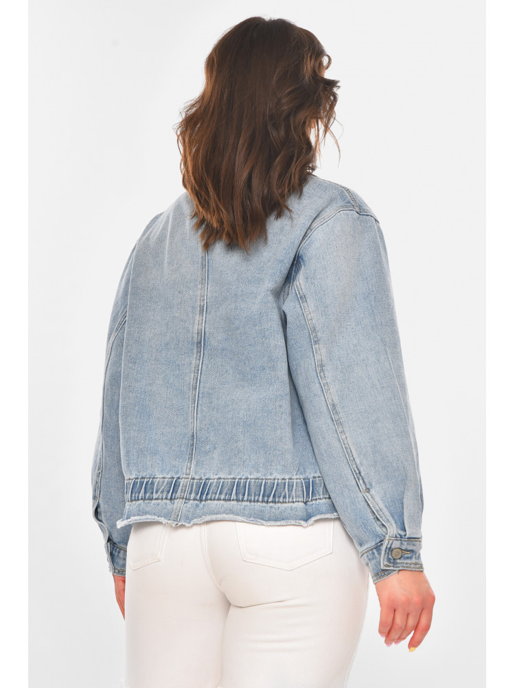 Джинсовка женская голубого цвета 211228C