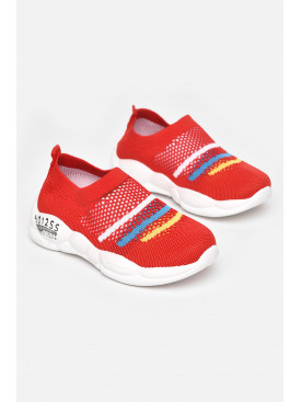 Кроссовки детские красного цвета 932-2 211232C