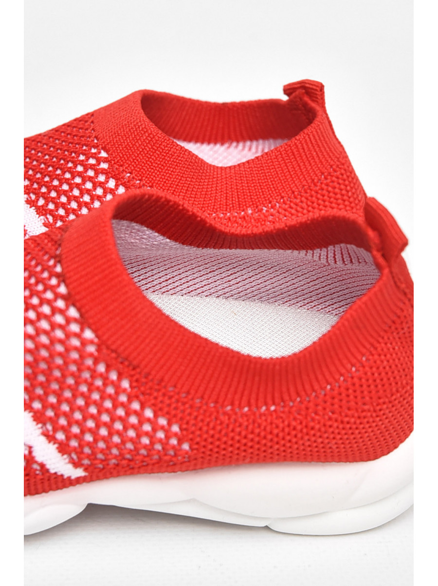 Кроссовки детские красного цвета 932-2 211232C