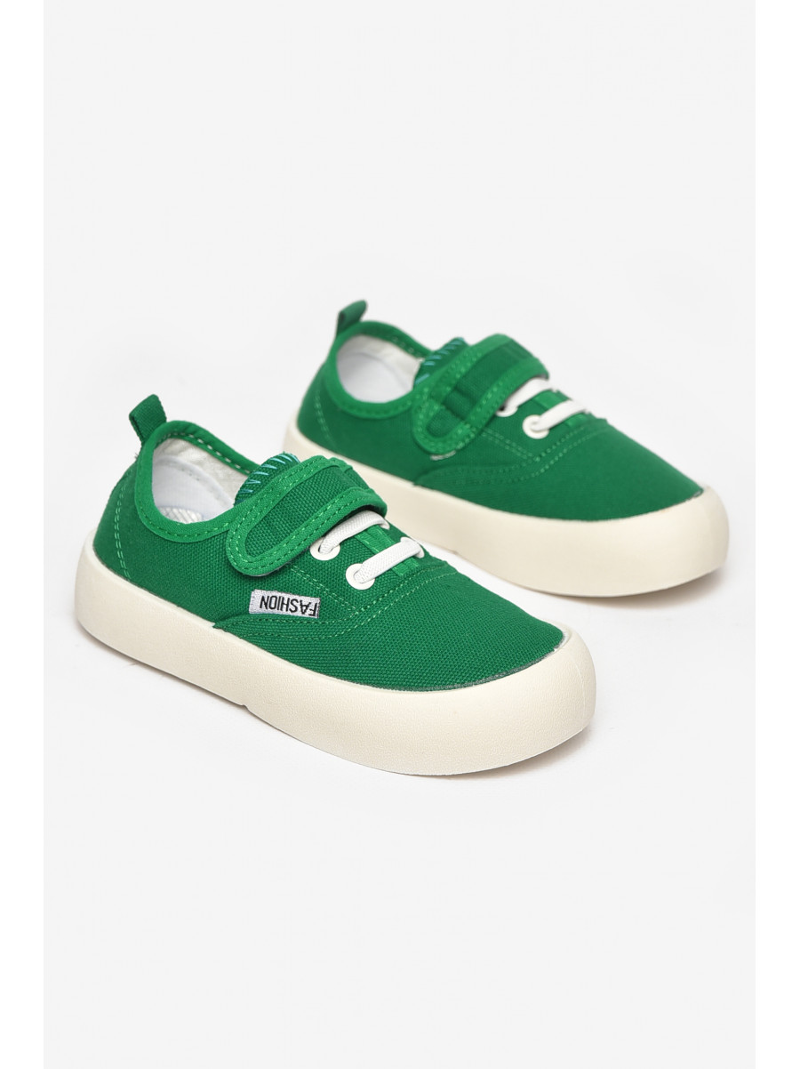 Кроссовки детские зеленого цвета F17-1 211238C