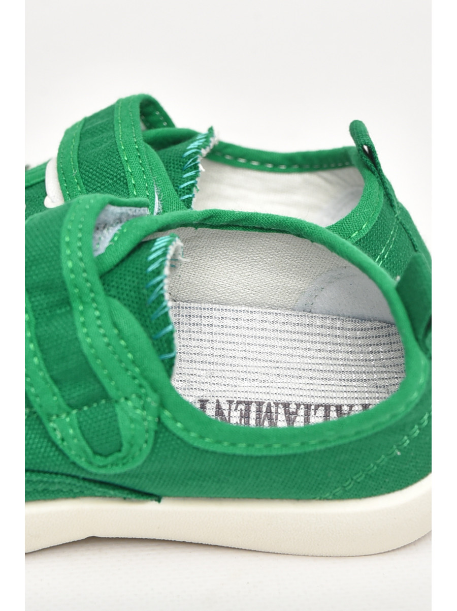 Кроссовки детские зеленого цвета F17-1 211238C