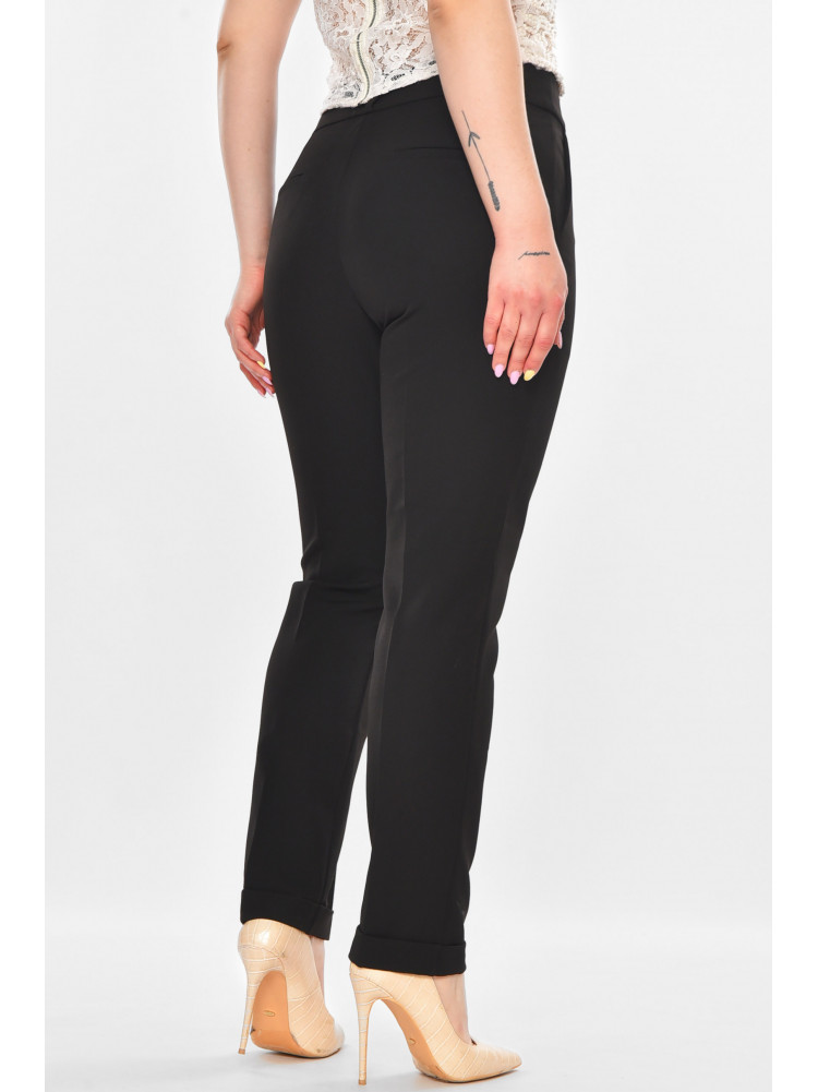 Брюки женские однотонные черного цвета 0105 211243C