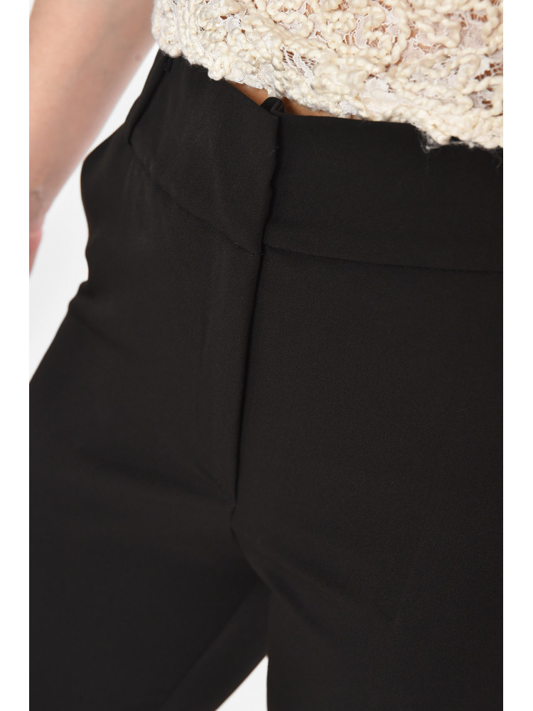 Брюки женские однотонные черного цвета 0105 211243C