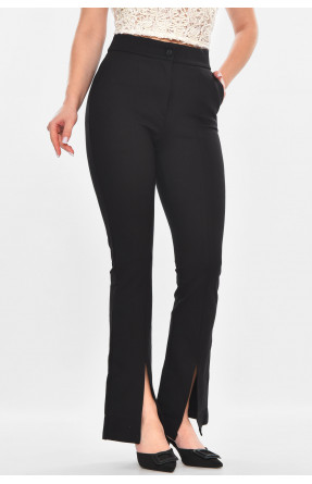 Брюки женские однотонные черного цвета 0122 211245C Брюки женские однотонные черного цвета 0122 211245C