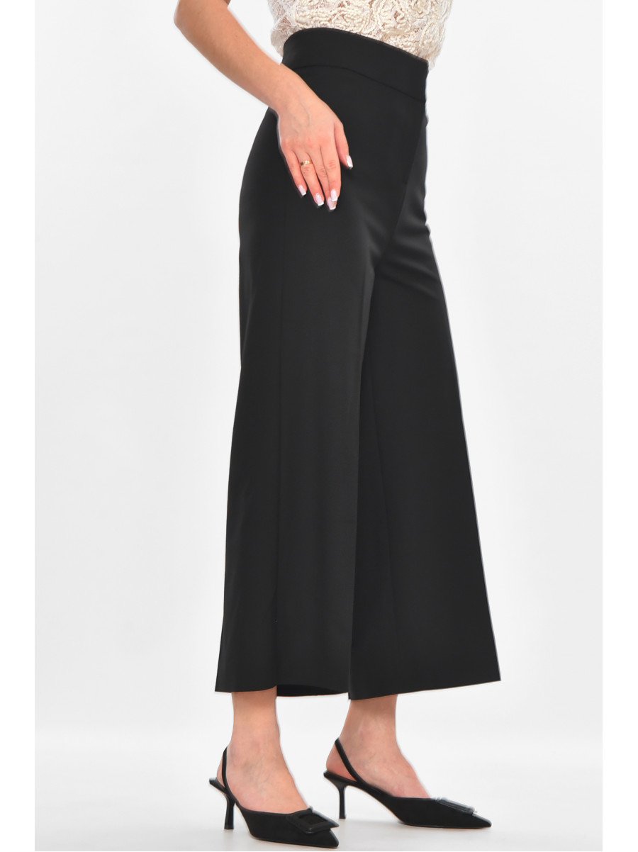 Брюки женские однотонные черного цвета 0090 211246C